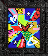 LOVE TEXAS -  Mixed Media Original