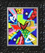 LOVE TEXAS -  Mixed Media Original