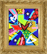 LOVE TEXAS -  Mixed Media Original