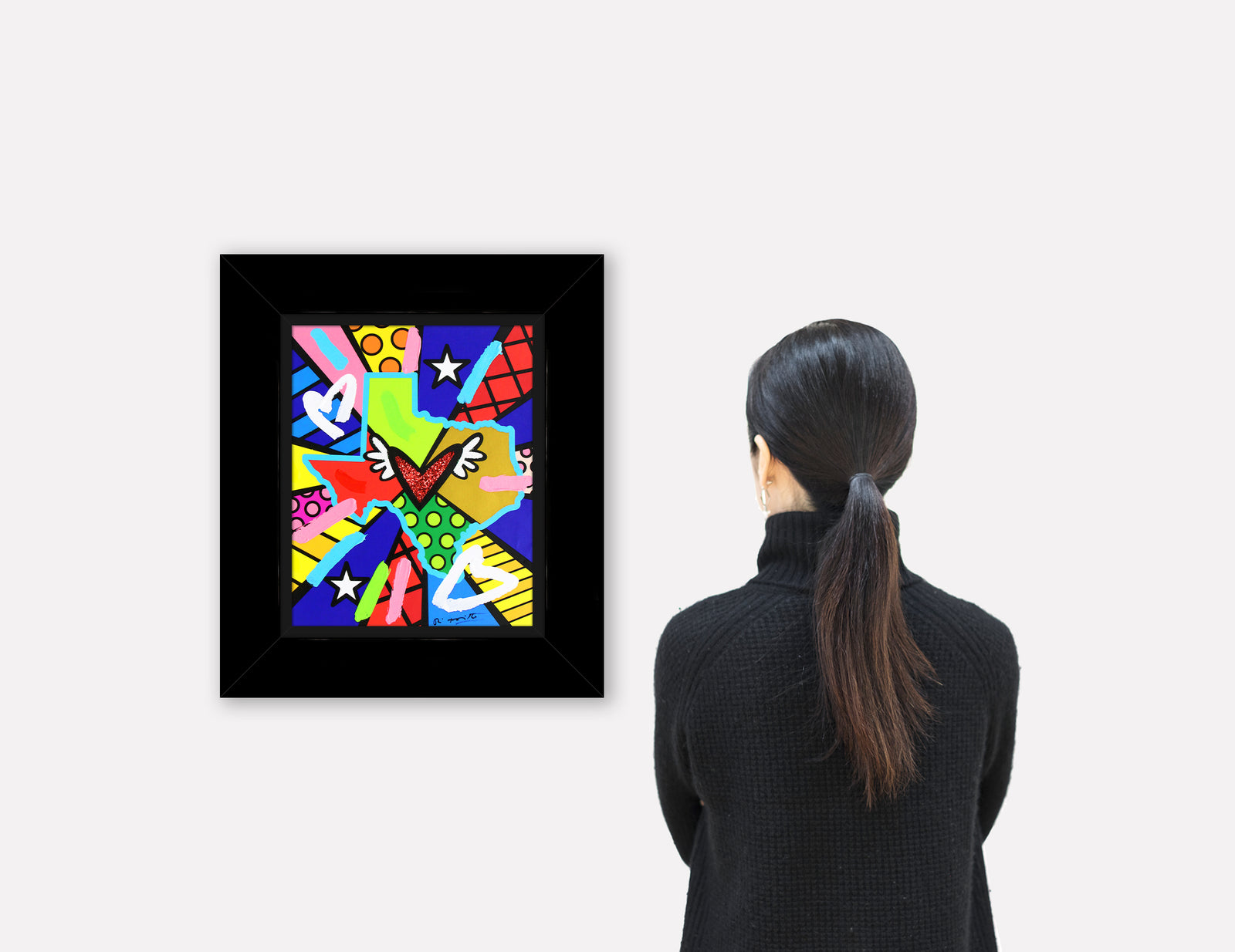 Love Texas - Mixed Media Original