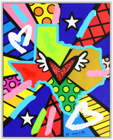 LOVE TEXAS -  Mixed Media Original
