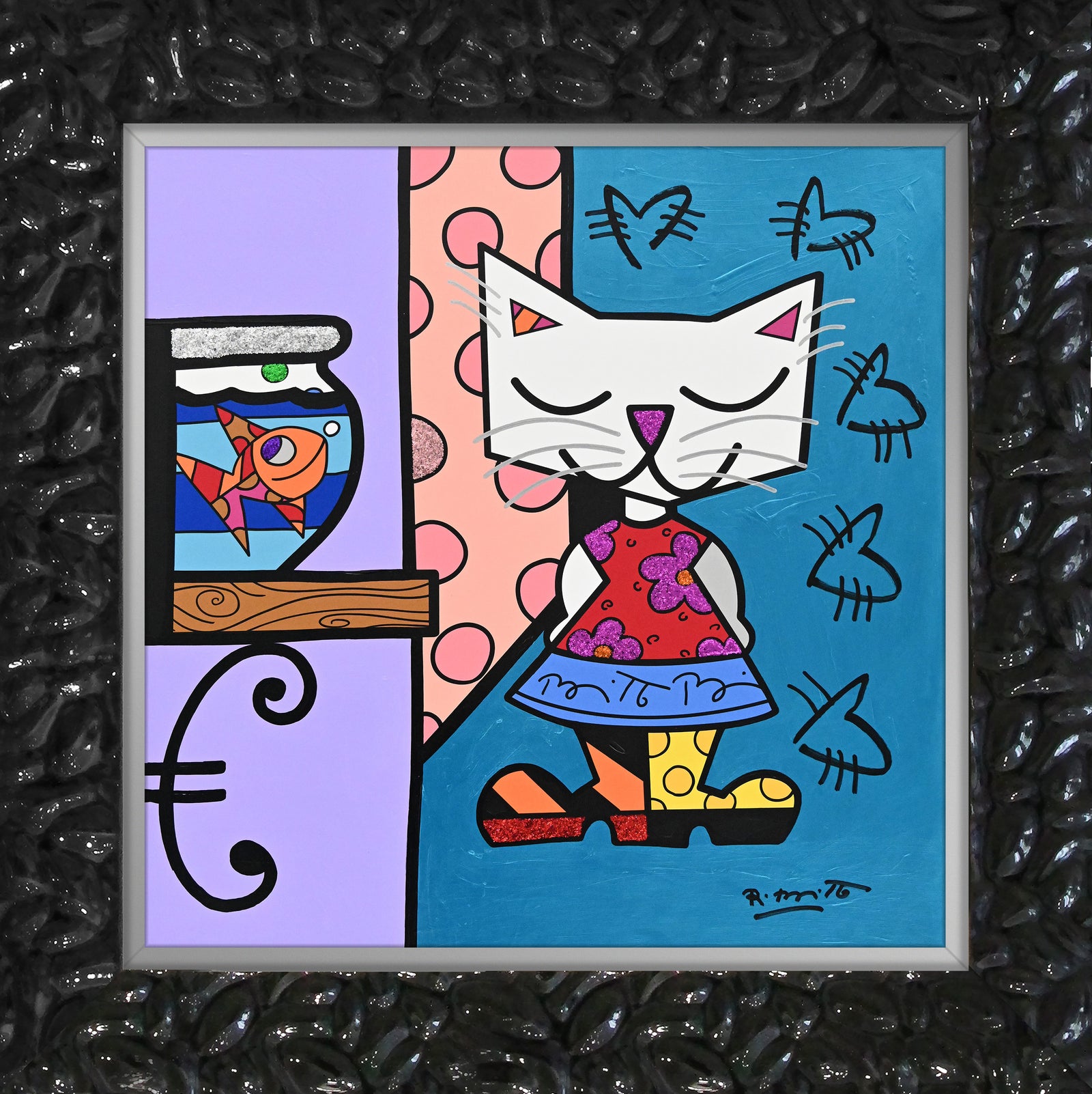 Good Friends - Mixed Media Original