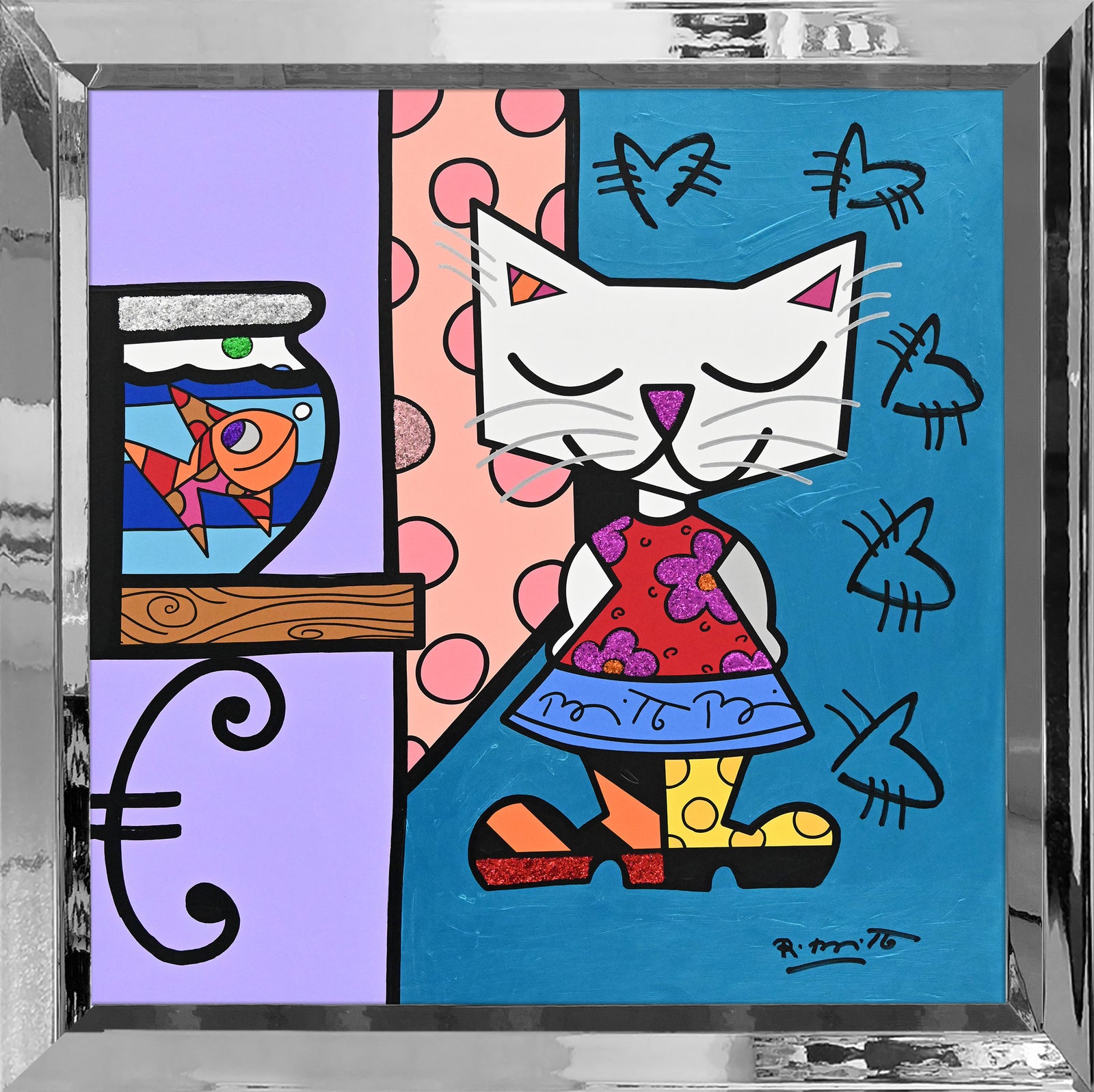 Good Friends - Mixed Media Original