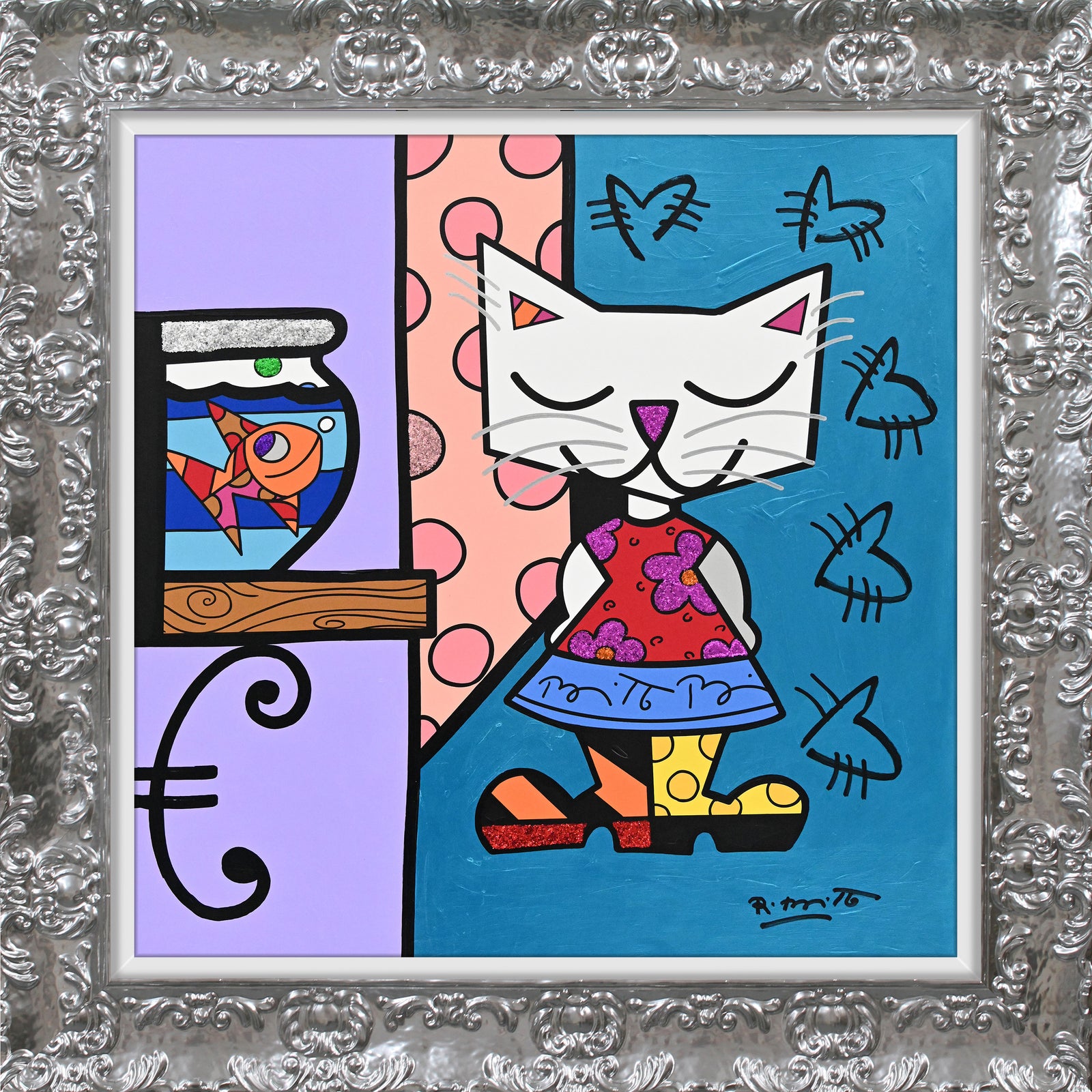 Good Friends - Mixed Media Original