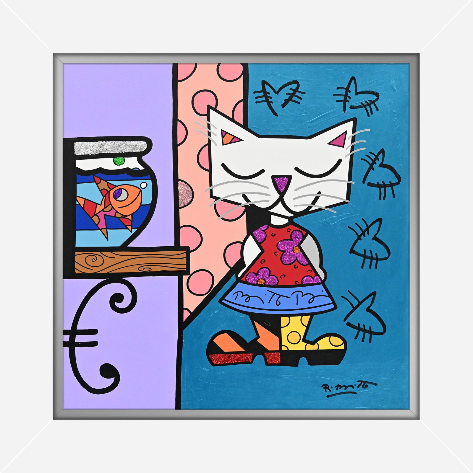 Good Friends - Mixed Media Original