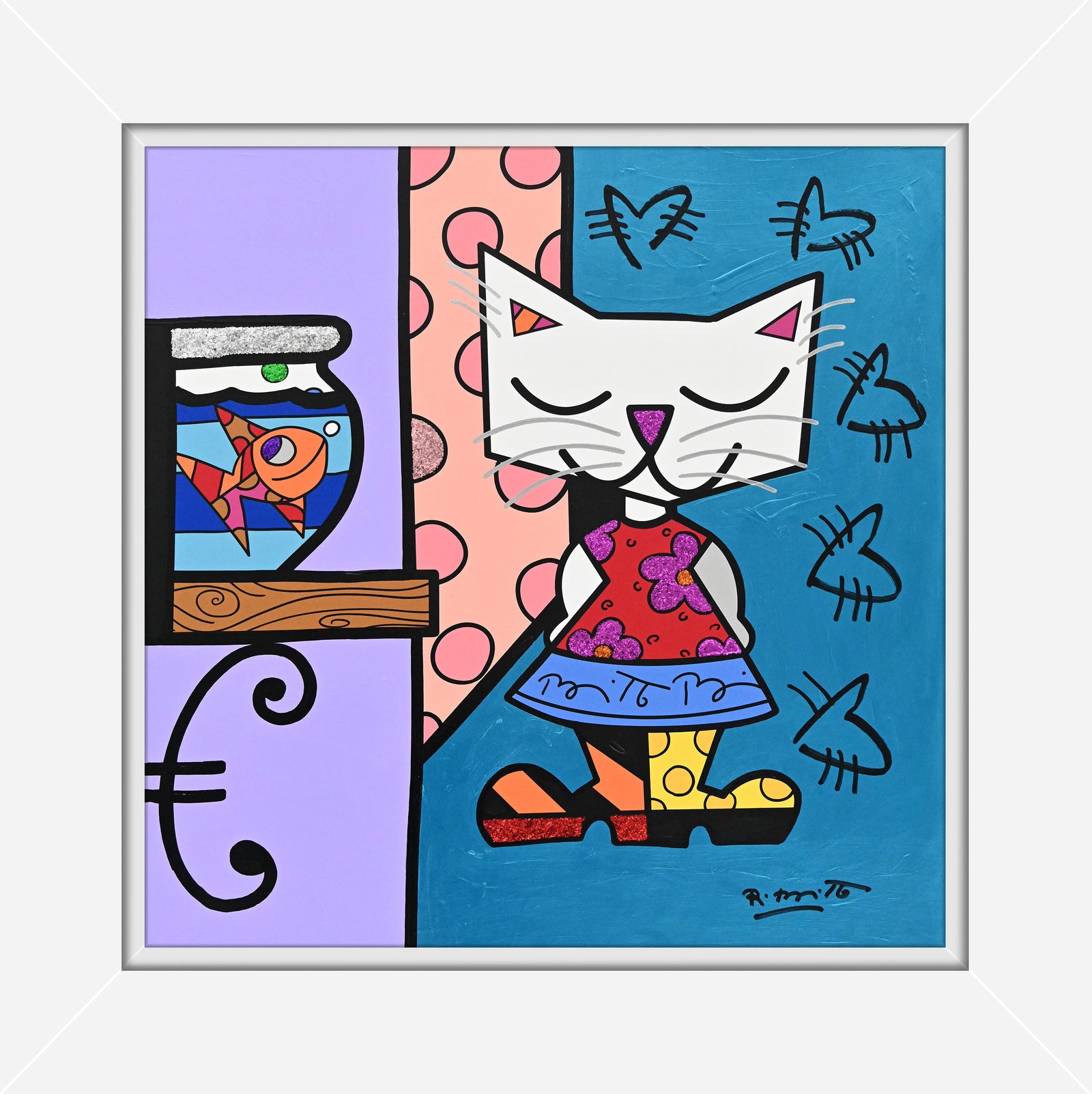 Good Friends - Mixed Media Original