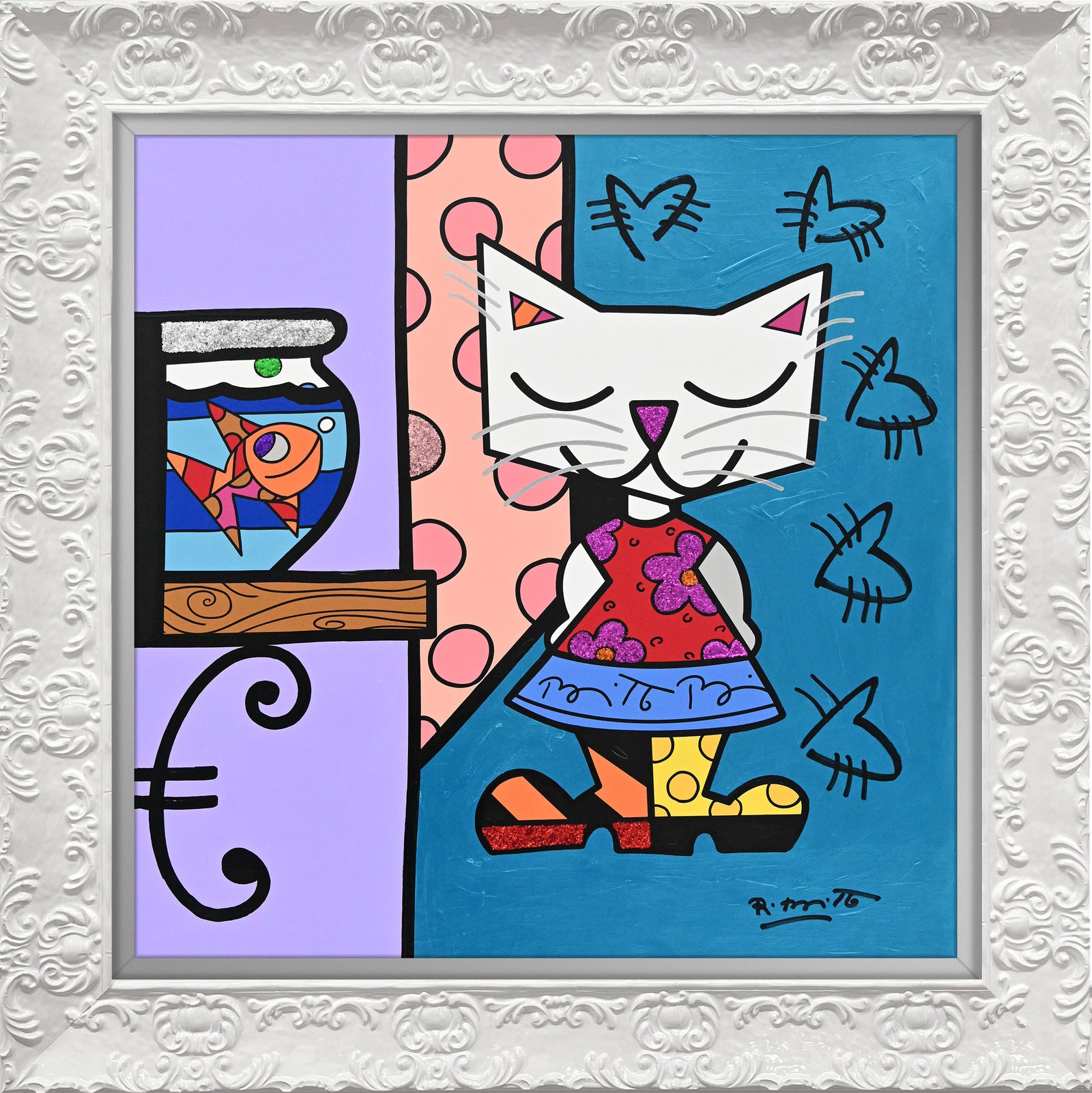 Good Friends - Mixed Media Original