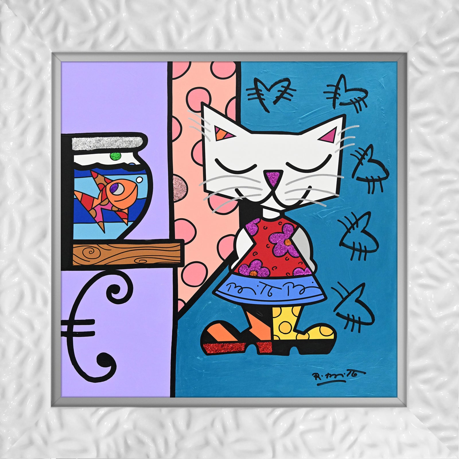 Good Friends - Mixed Media Original