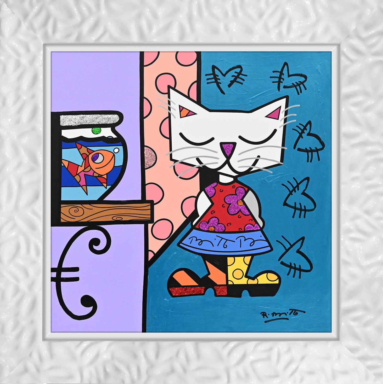 Good Friends - Mixed Media Original