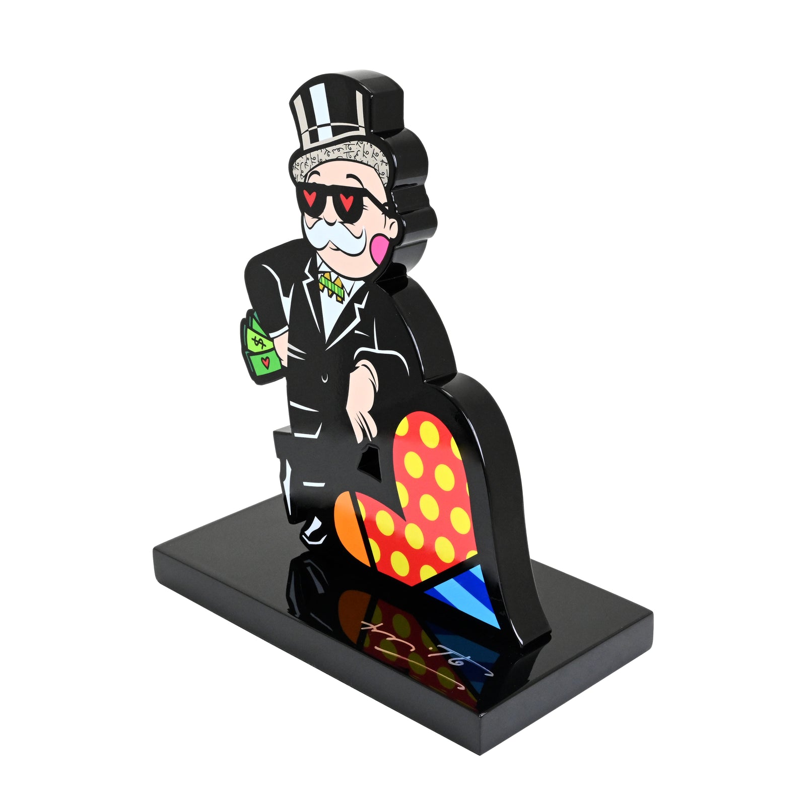 Mr. Monopoly (Black Base) - Limited Edition Sculpture
