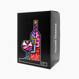 WINE BOTTLE & WINE GLASS - Limited Edition Sculpture