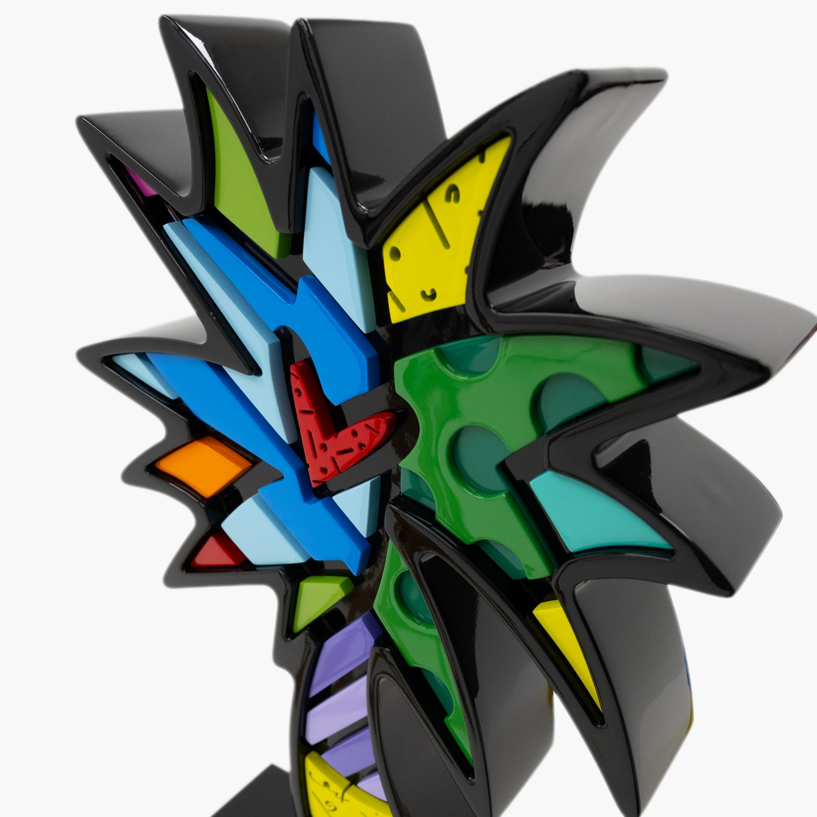 paradise limited edition sculpture artistic colorful design collectible
