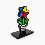 FLOWER POT (Black Base) - Limited Edition Sculpture