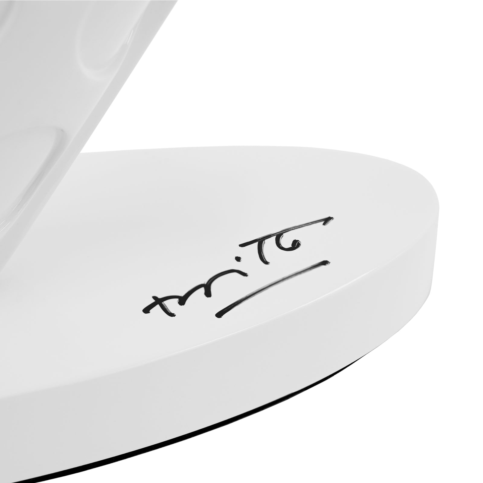 Heart With Arrow (White) - Limited Edition Sculpture