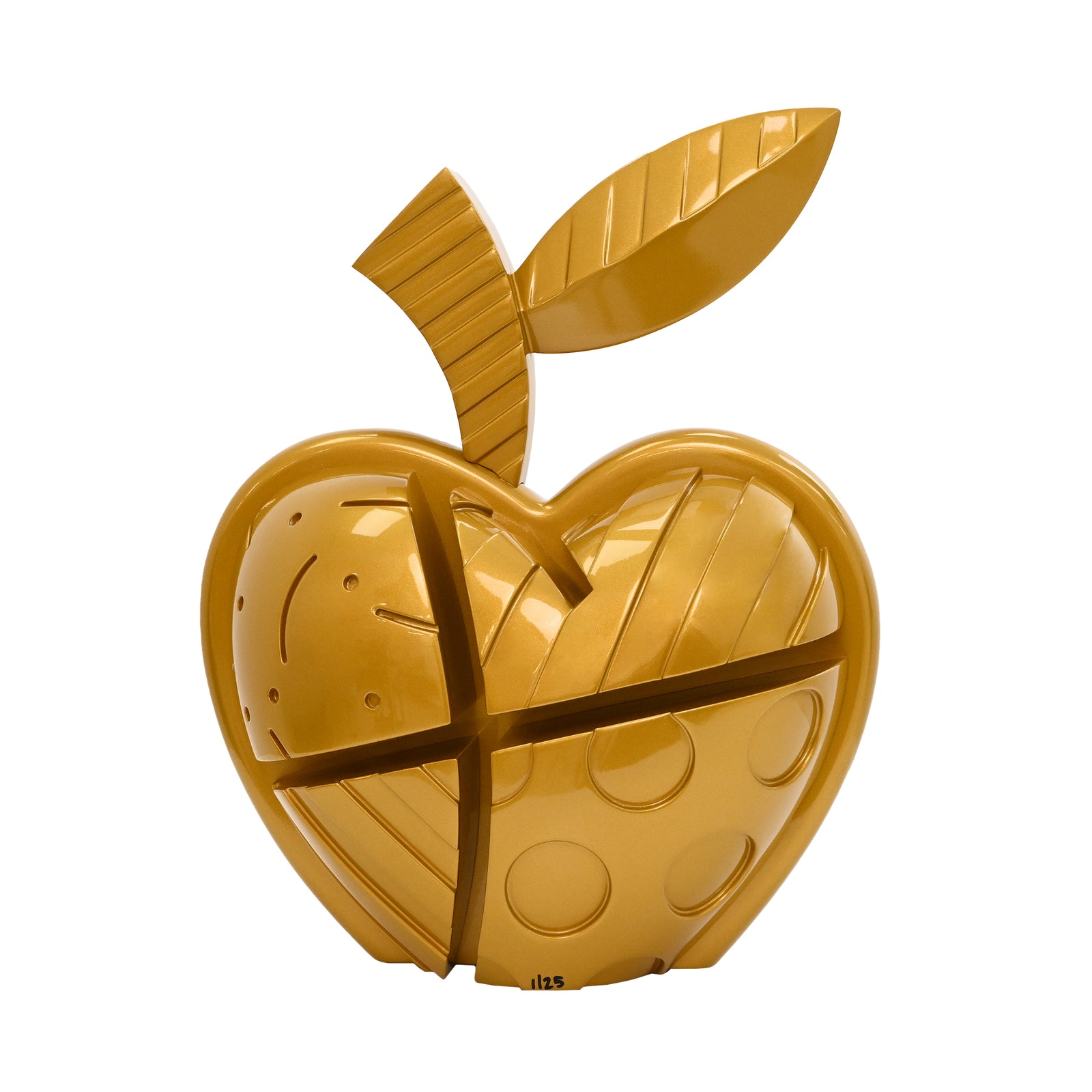 Apple (Gold) - Limited Edition Sculpture