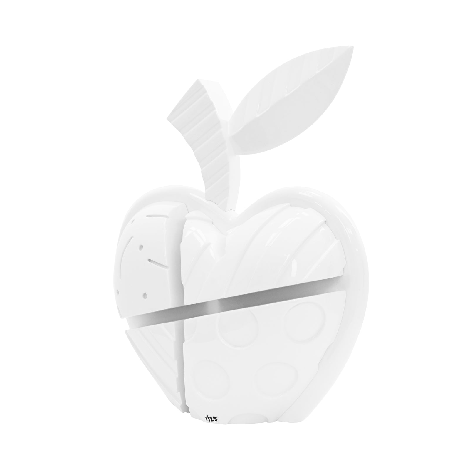 Apple (White) - Limited Edition Sculpture
