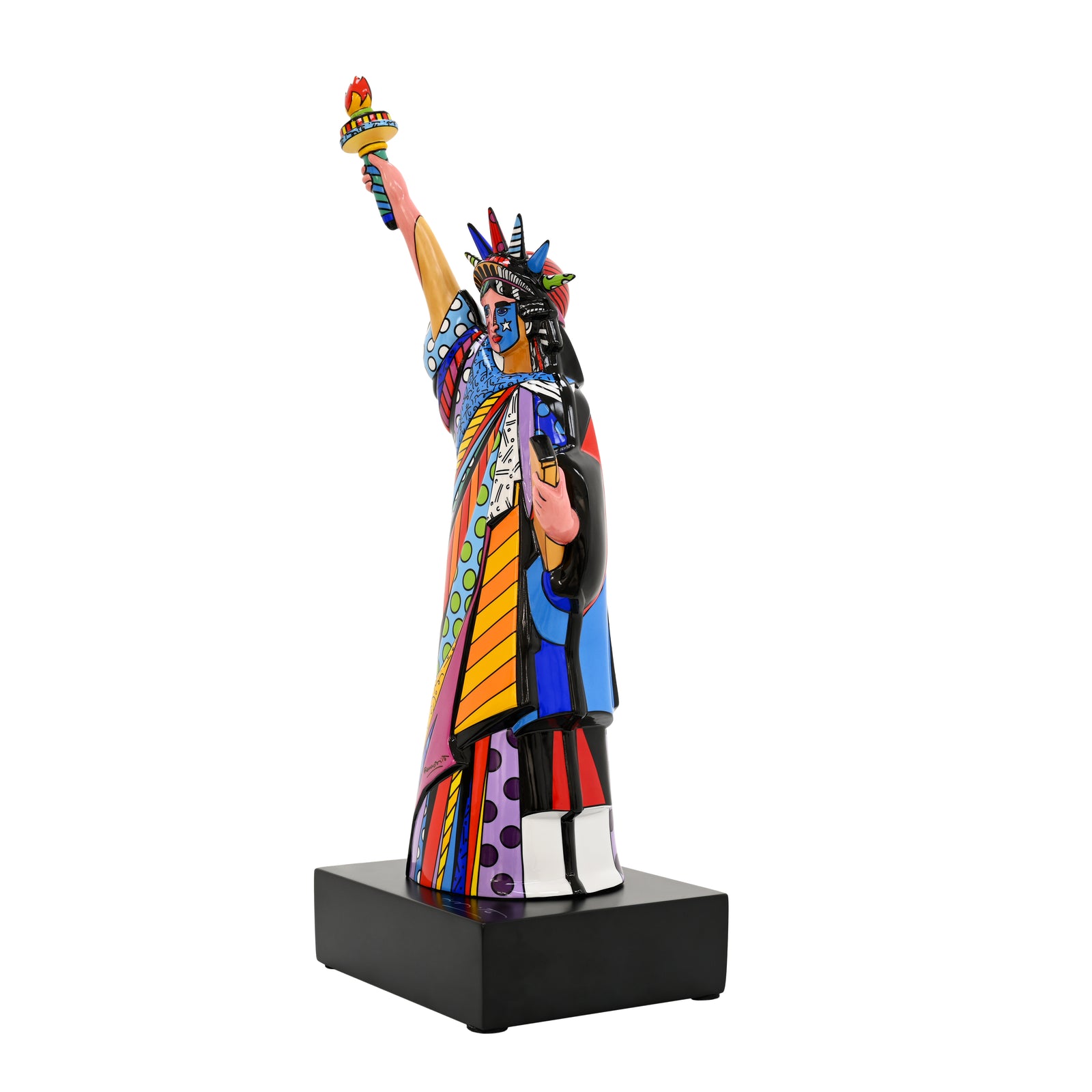 LIBERTY - Fine Porcelain - HAND SIGNED