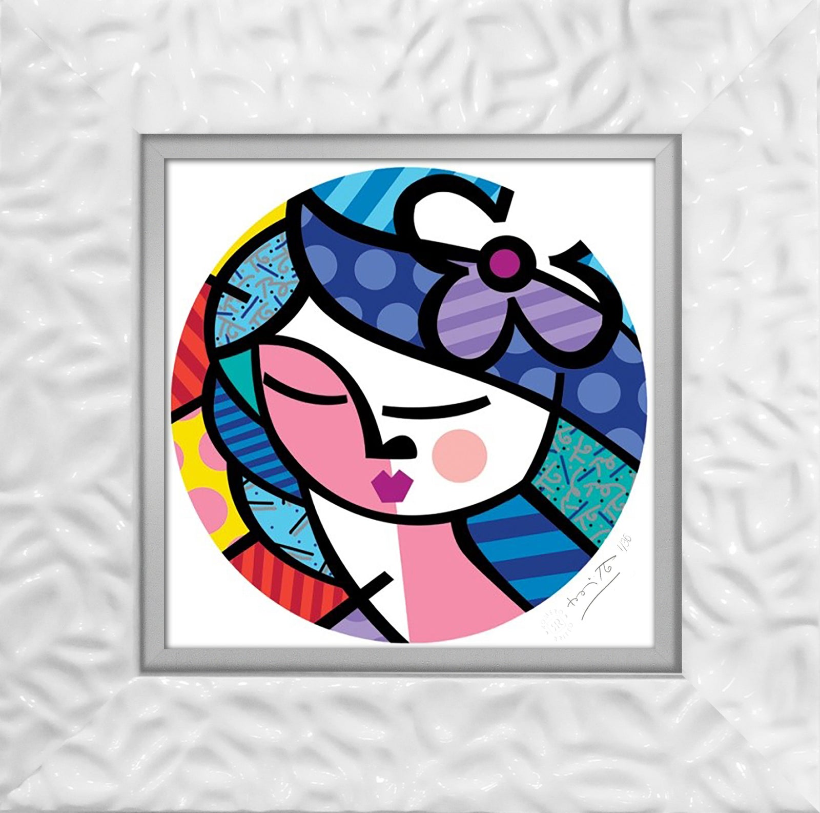 beauty serigraph colorful decorative collectible gift idea