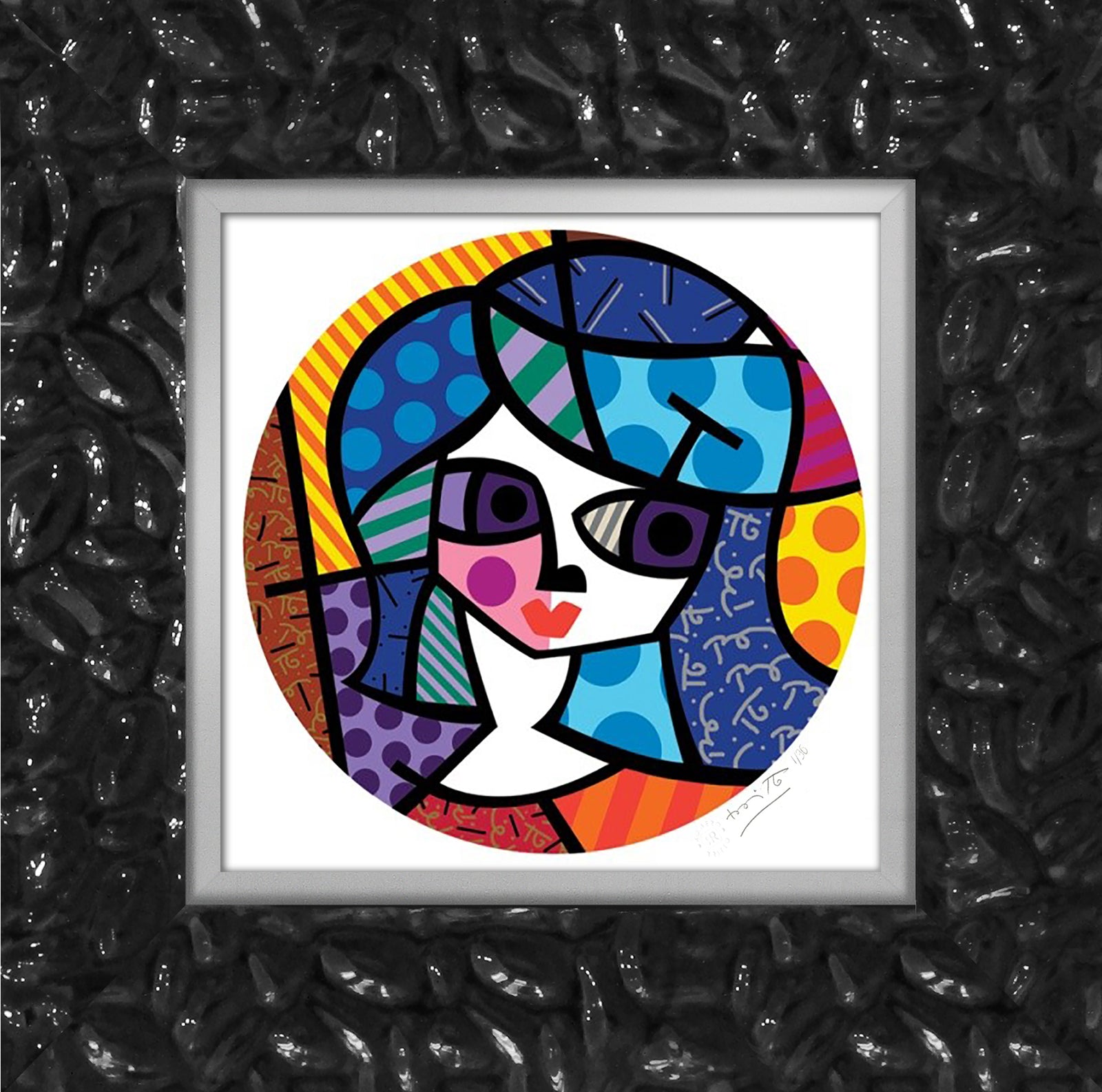 grace serigraph artistic colorful design collectible