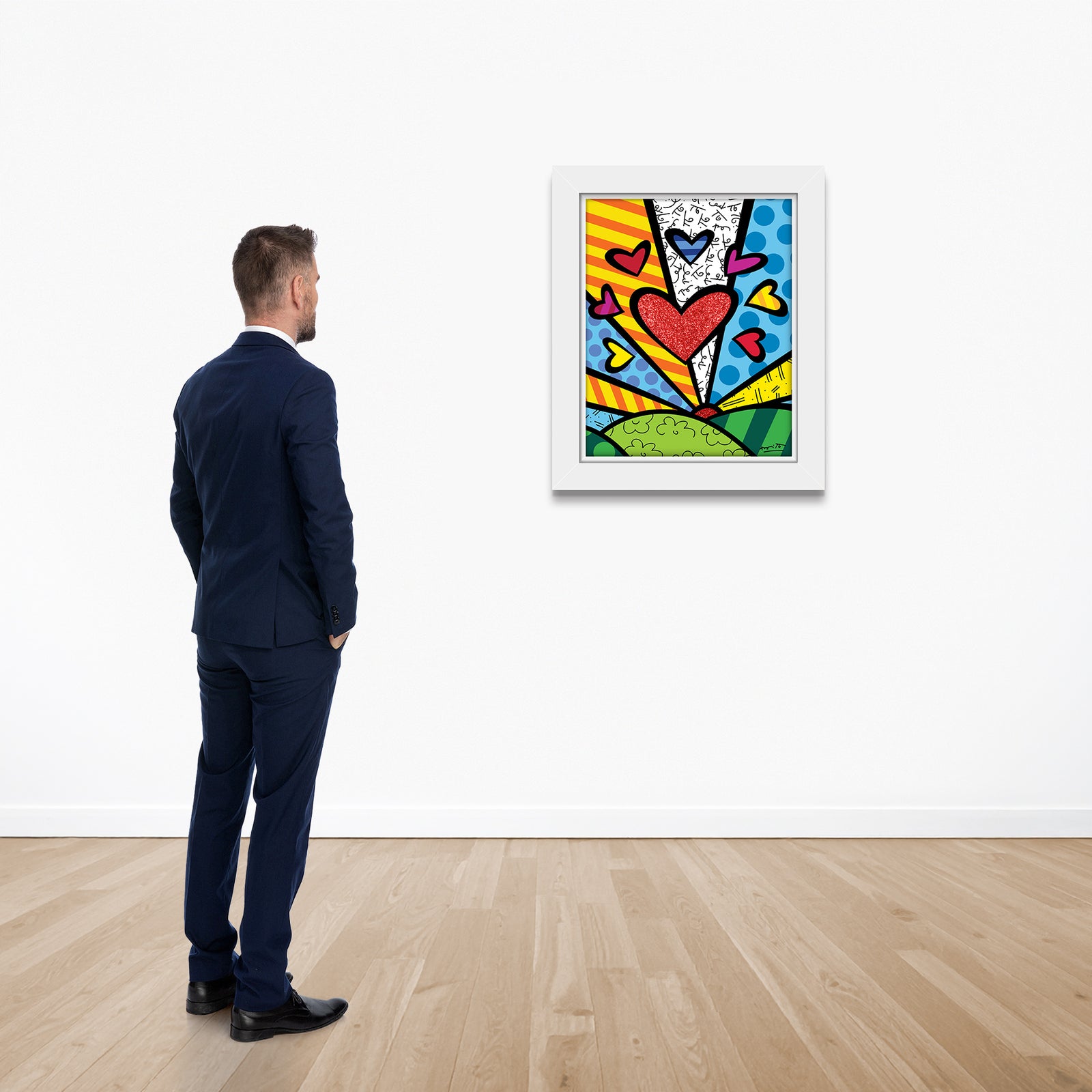 modern pop art its a beautiful day new vibrant home decor