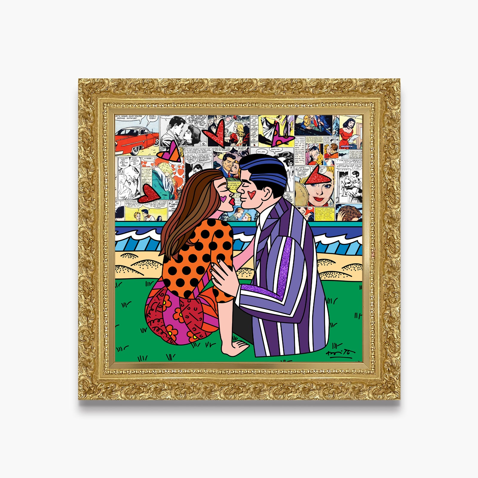 forte dei marmi limited edition artistic colorful design collectible