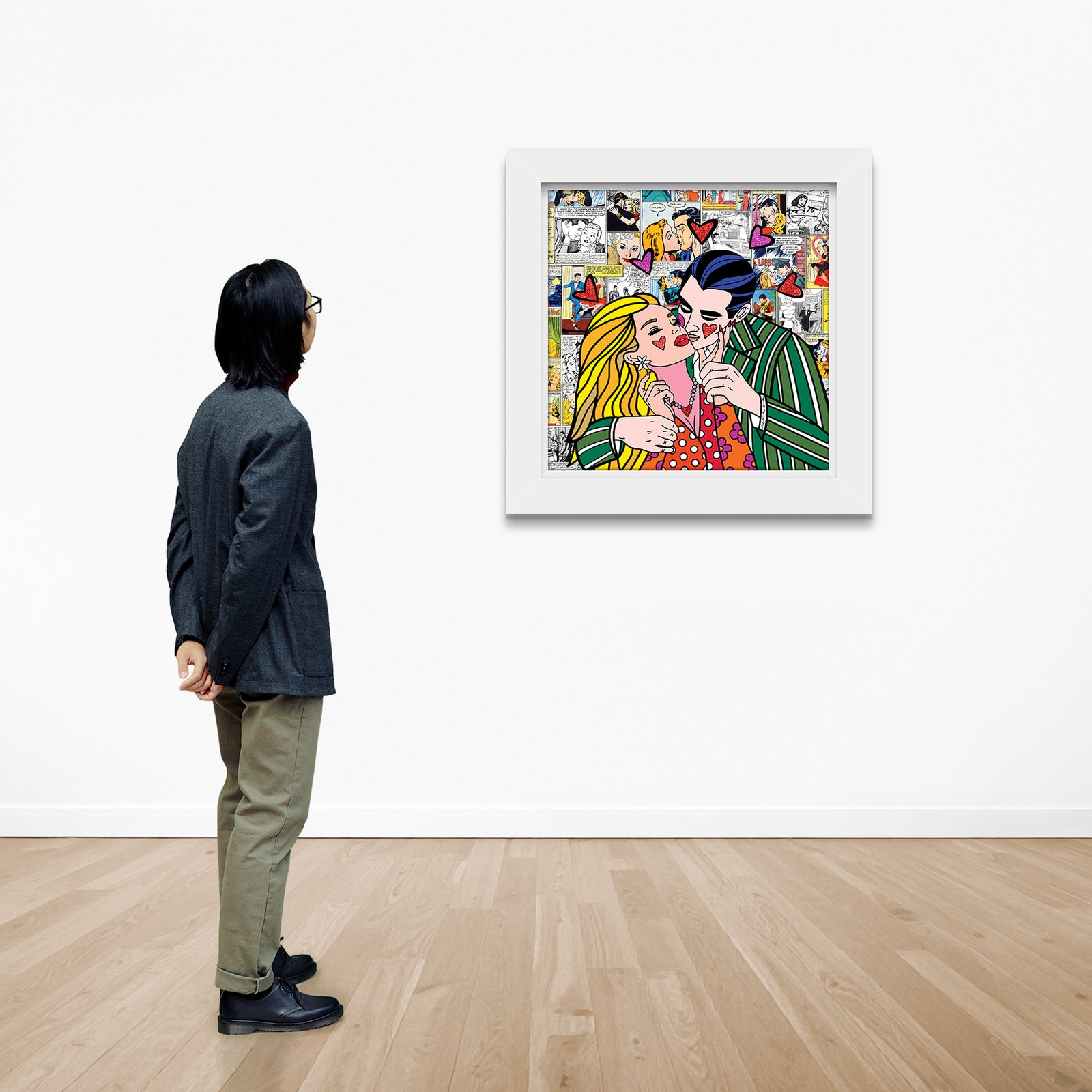modern pop art all night long limited edition vibrant home decor
