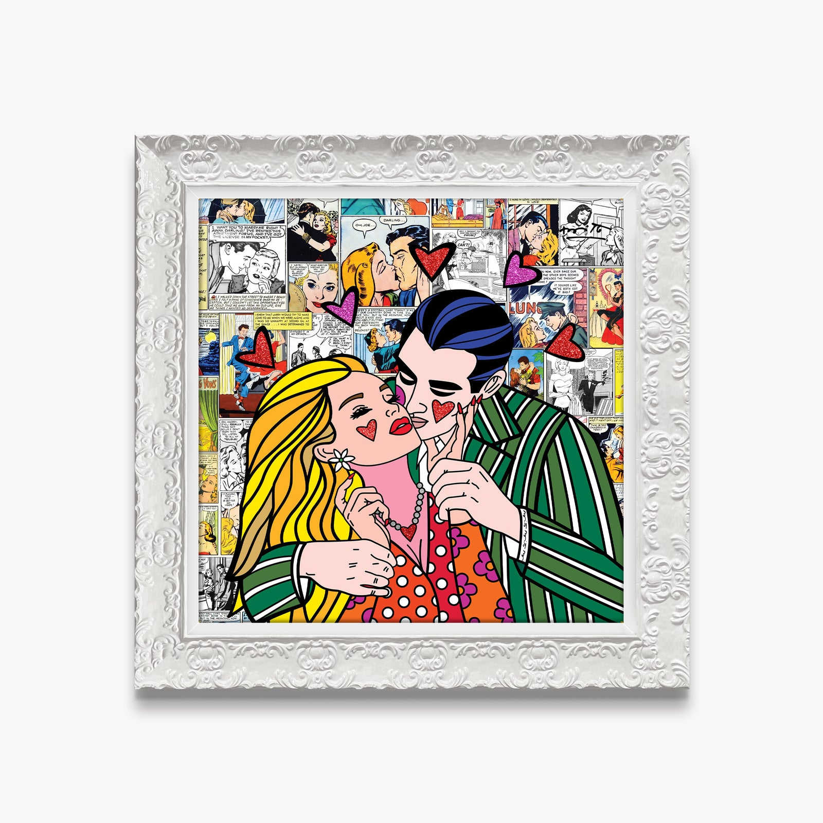 modern pop art all night long limited edition vibrant home decor