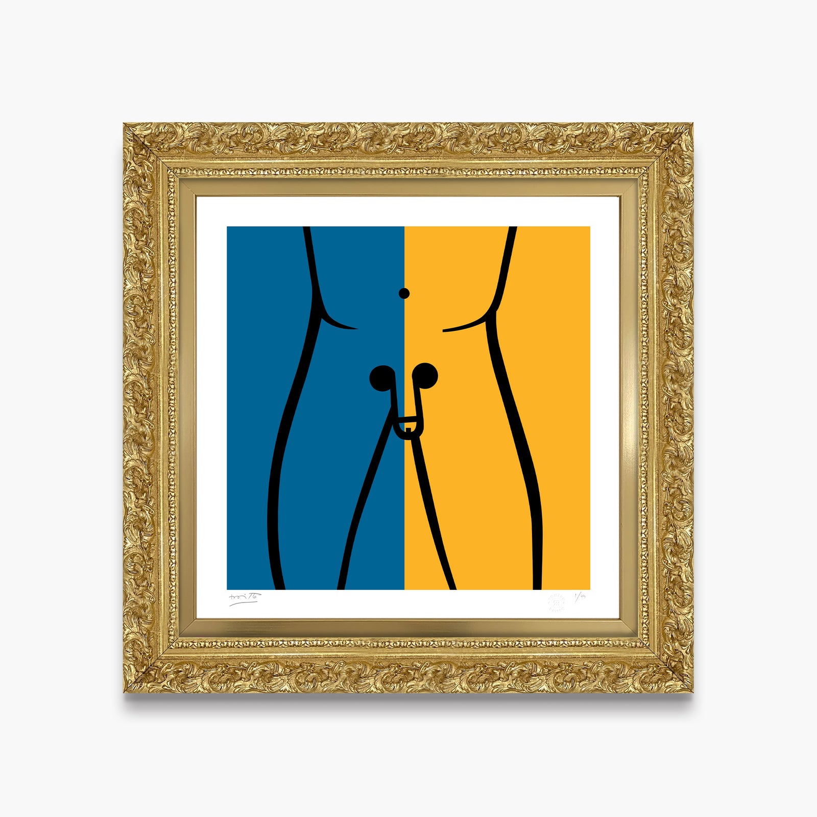 omega limited edition print colorful decorative collectible gift idea