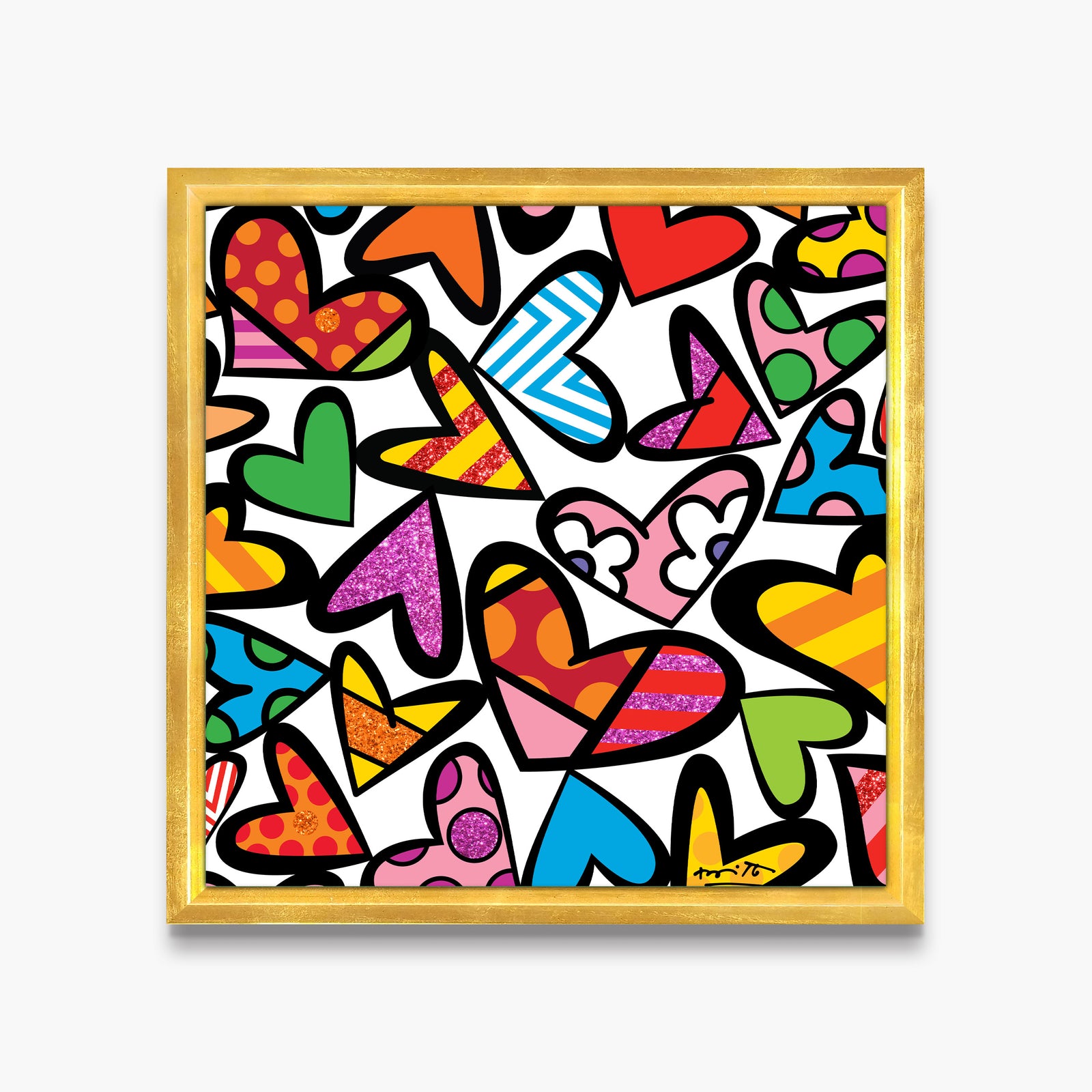 full of love limited edition artistic colorful design collectible
