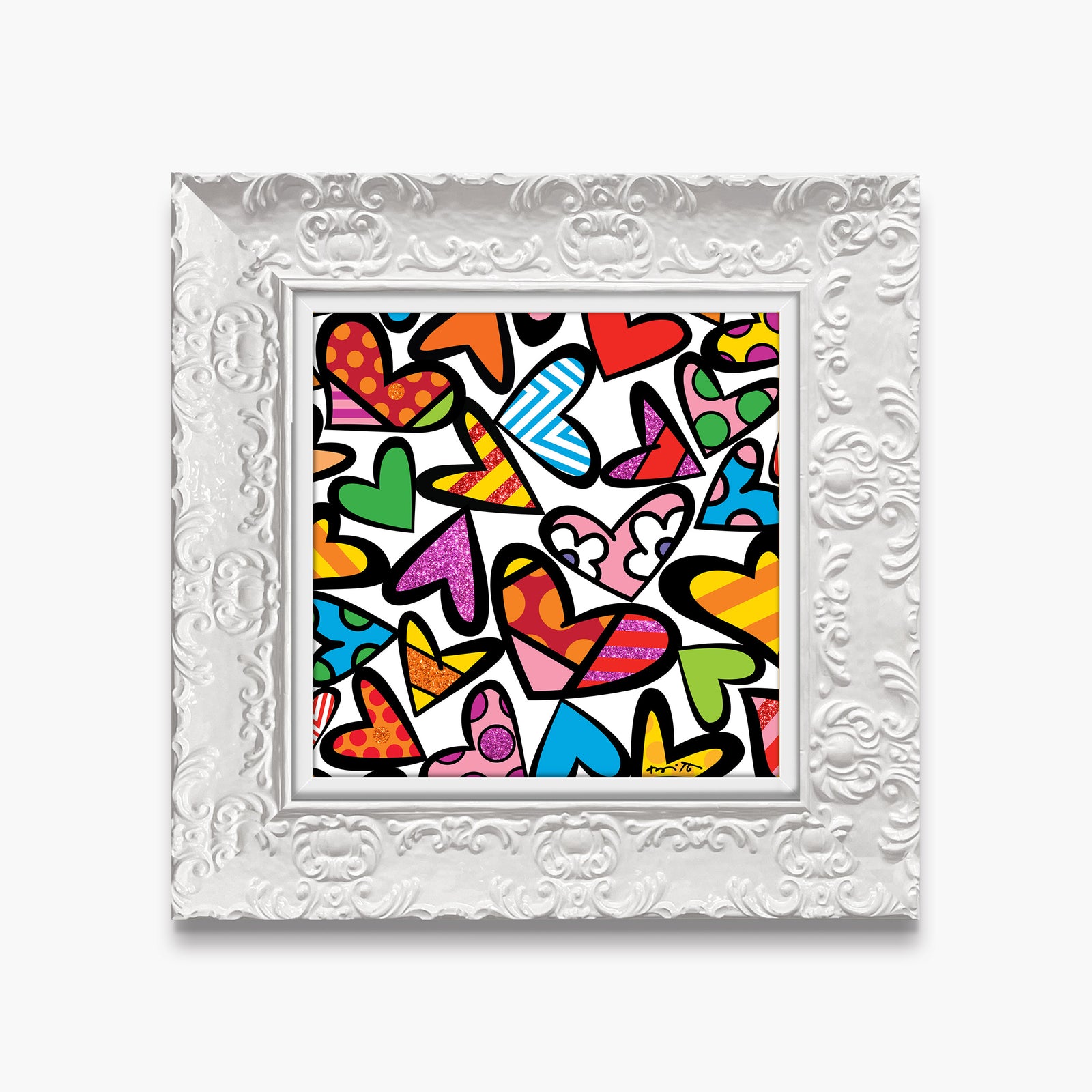 full of love limited edition artistic colorful design collectible