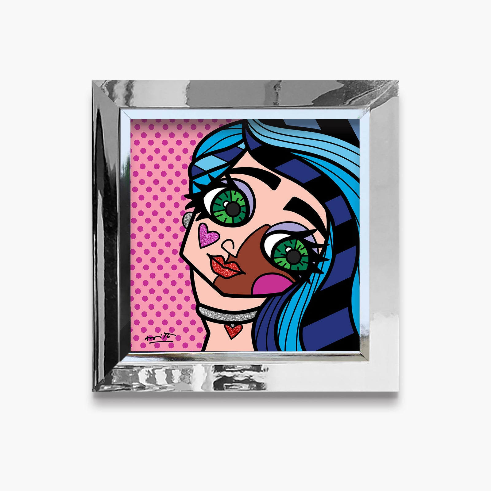 modern pop art garota do rio limited edition vibrant home decor