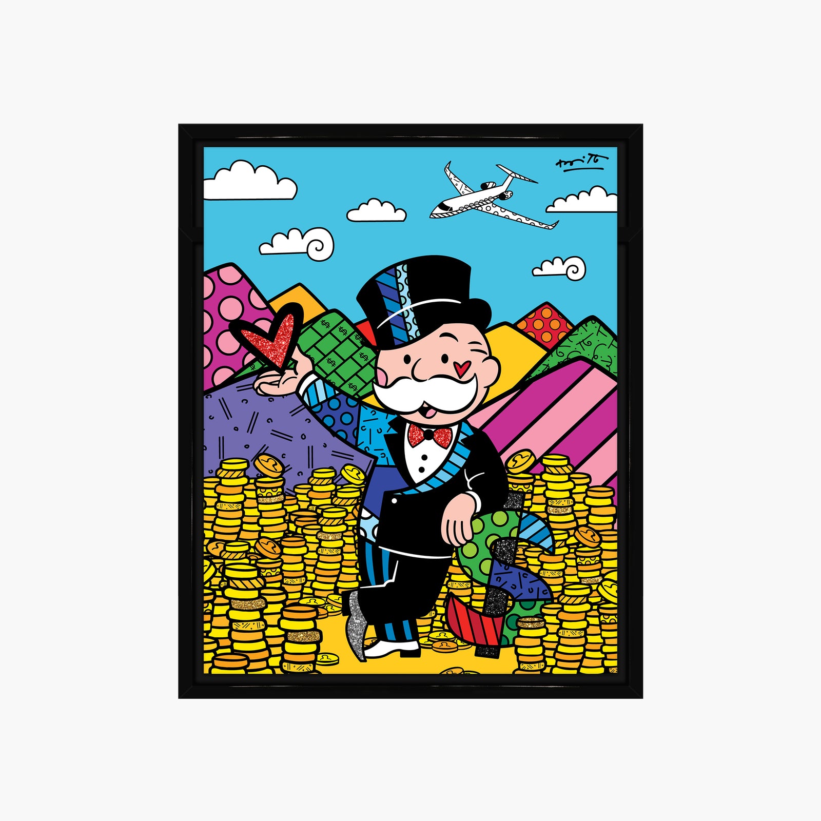 Golden Era (Monopoly By Britto) - Limited Edition Print