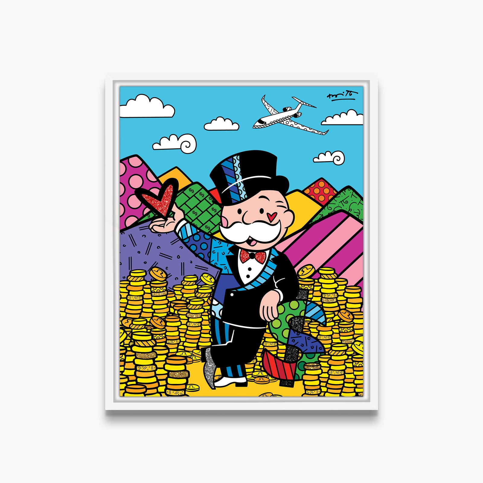 Golden Era (Monopoly By Britto) - Limited Edition Print