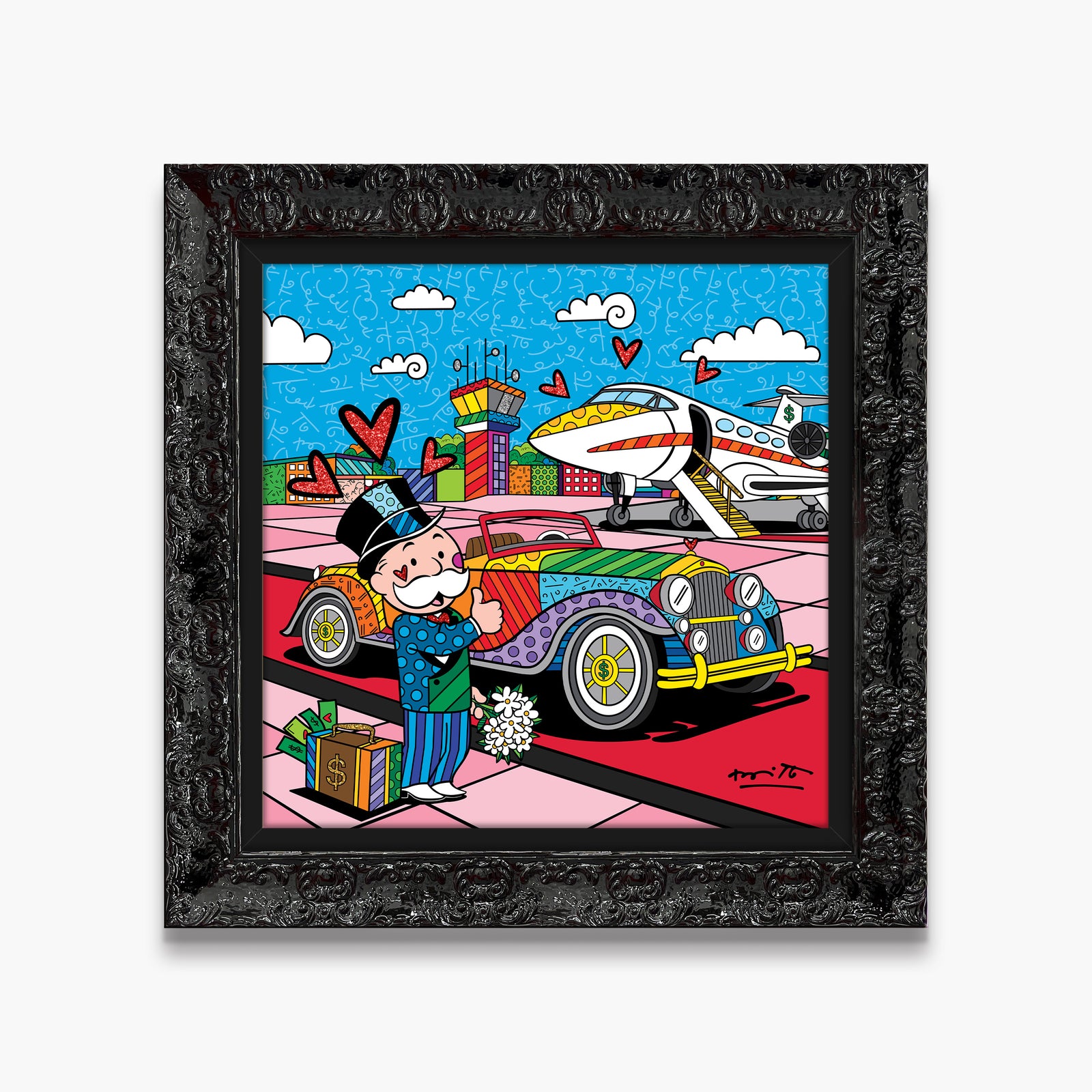 Billionaire's Club (Monopoly By Britto) - Limited Edition Print
