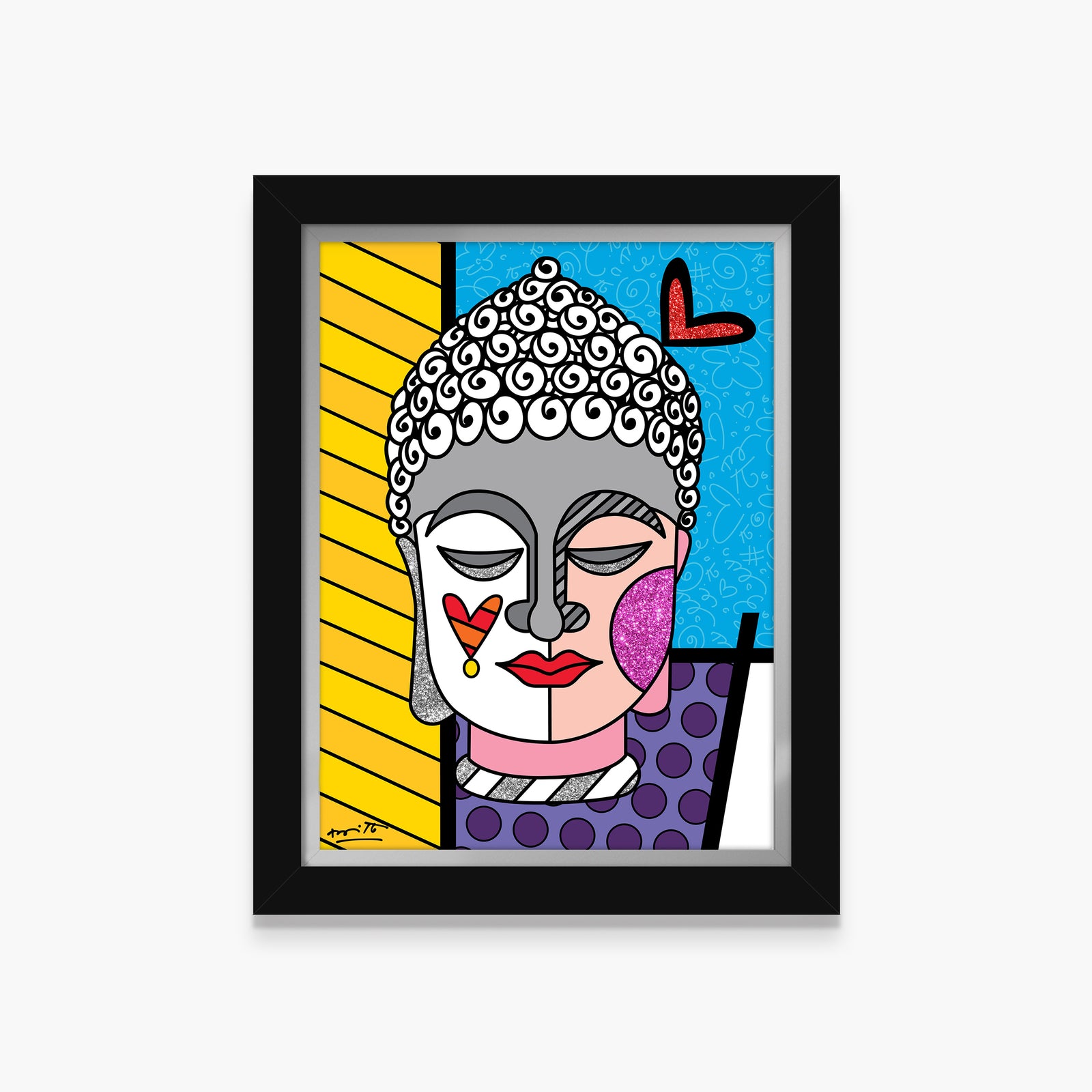 serenity limited edition print artistic colorful design collectible