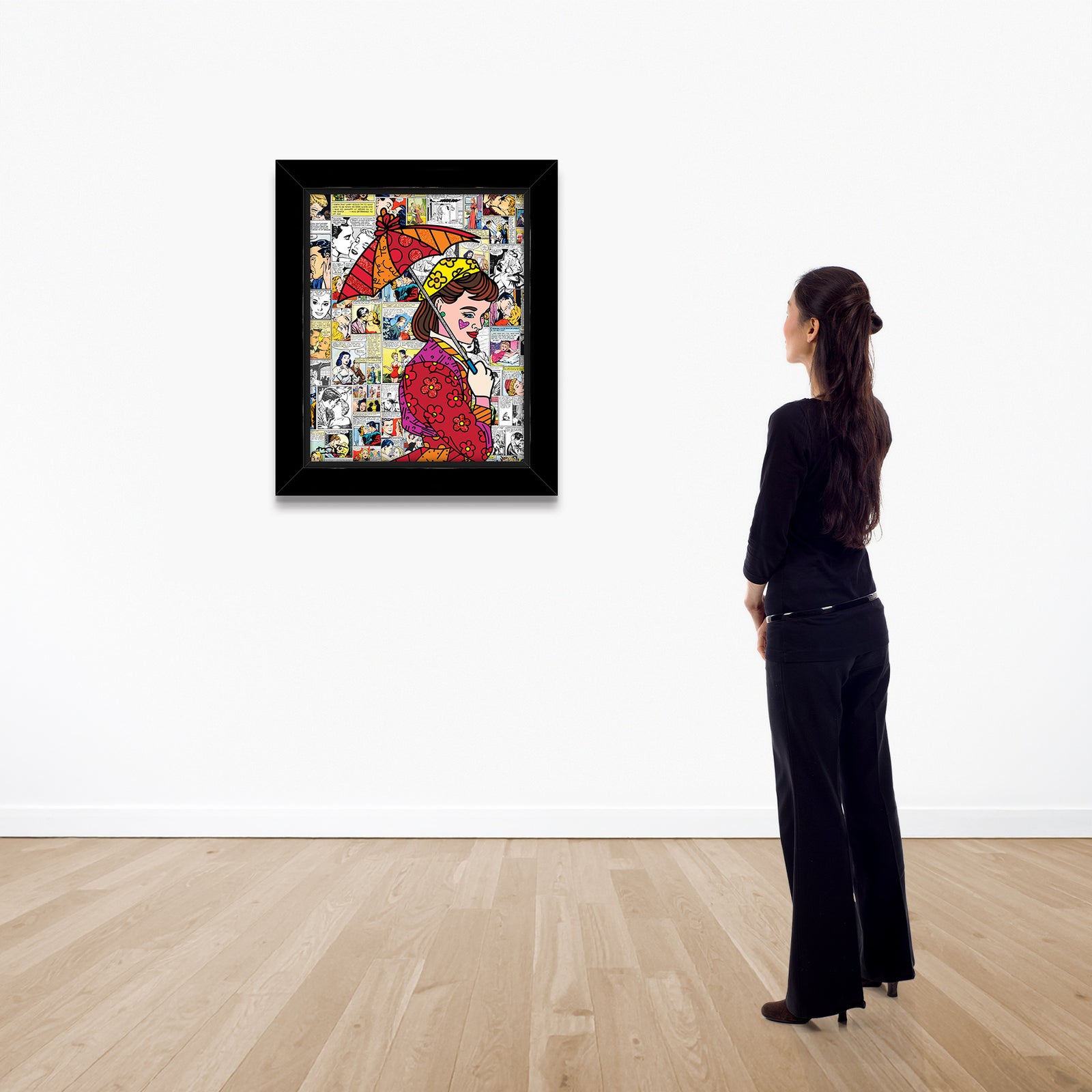 north beach limited edition print colorful decorative collectible gift idea