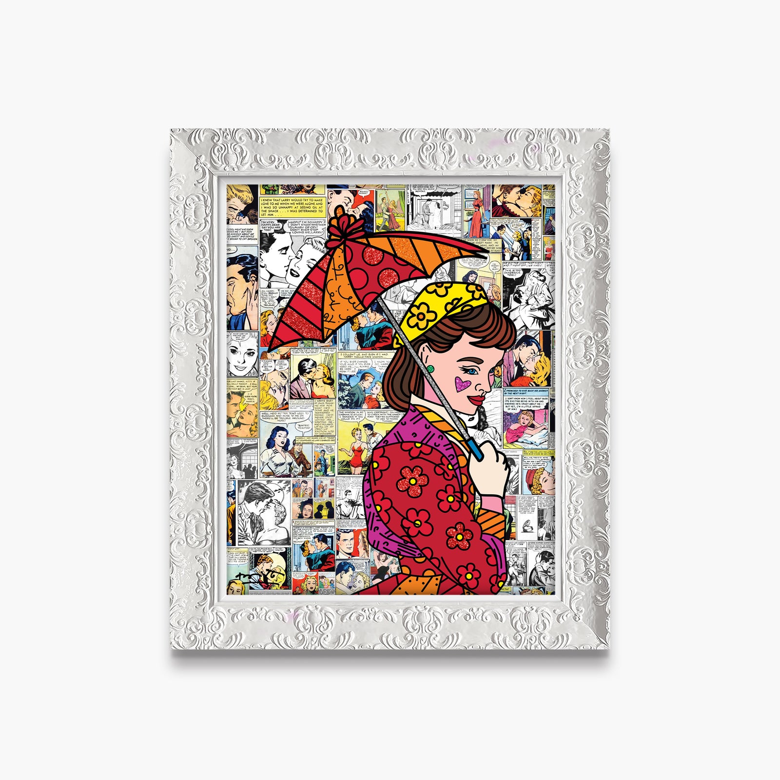 north beach limited edition print colorful decorative collectible gift idea