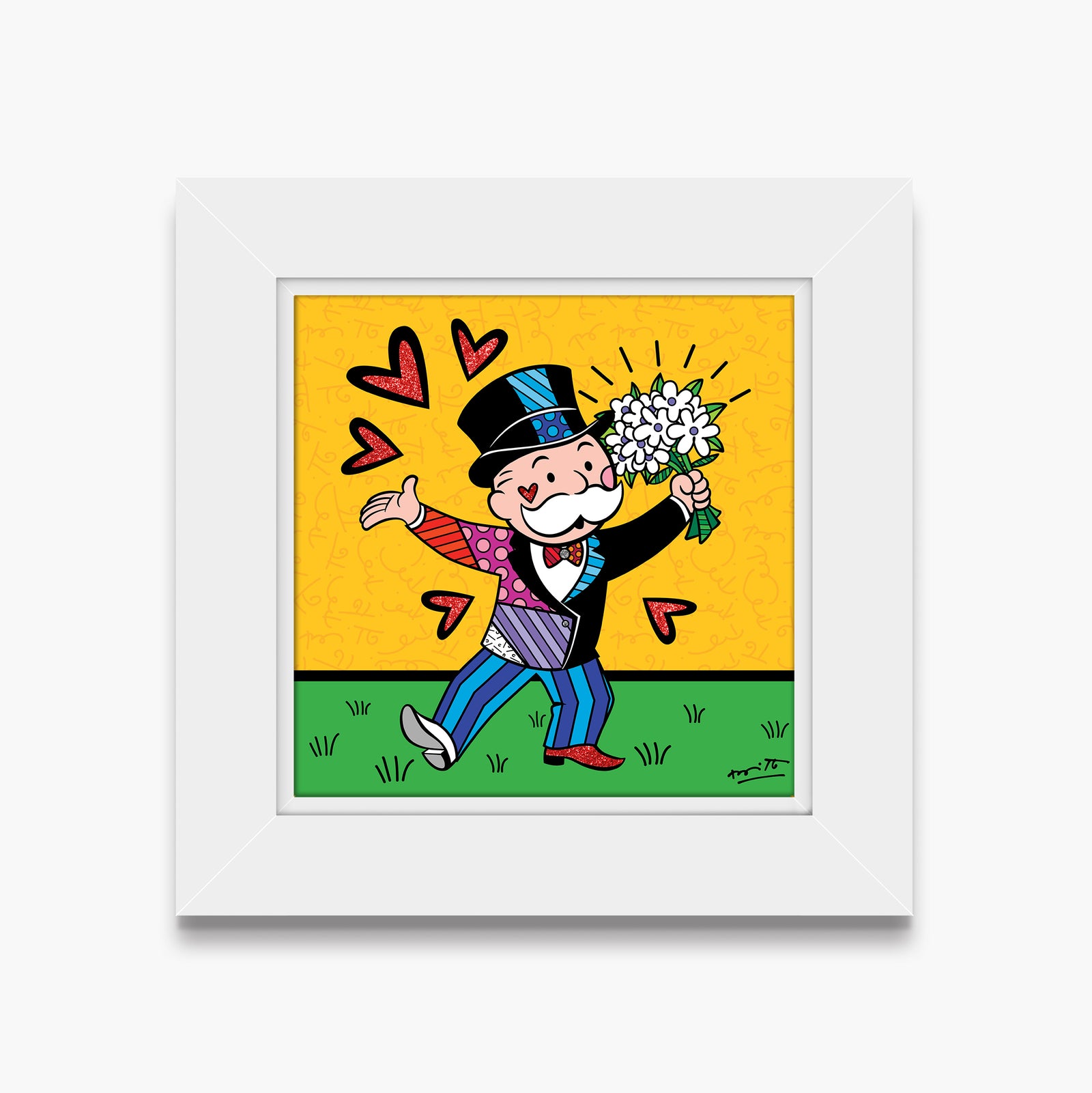 Flowers Of Joy (Monopoly By Britto) - Limited Edition Print