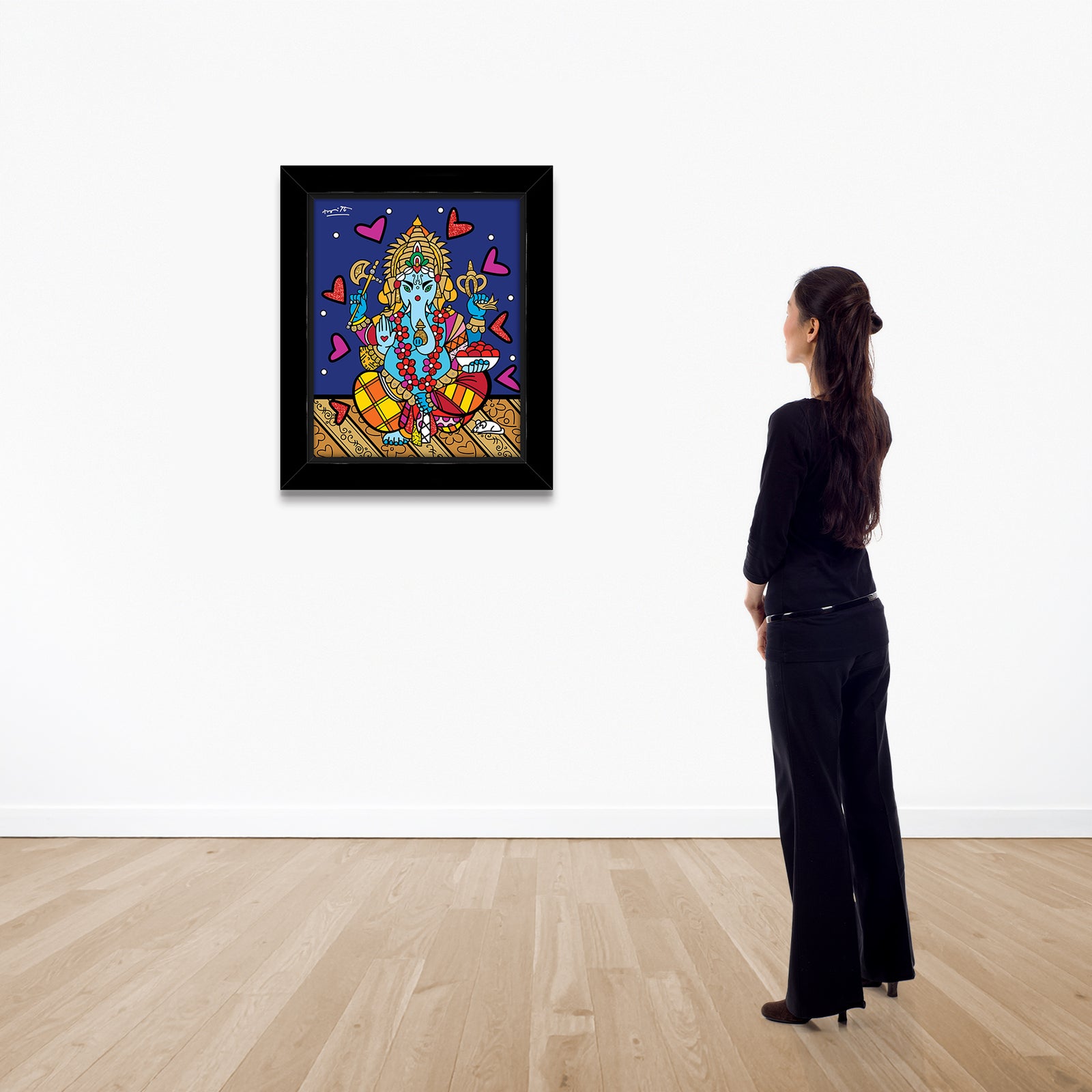 ganesh limited edition print colorful decorative collectible gift idea