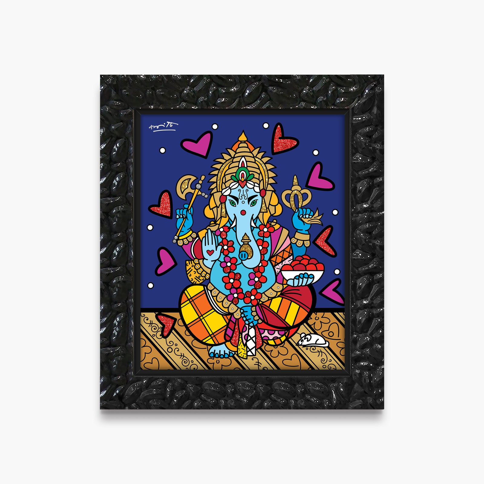 ganesh limited edition print colorful decorative collectible gift idea