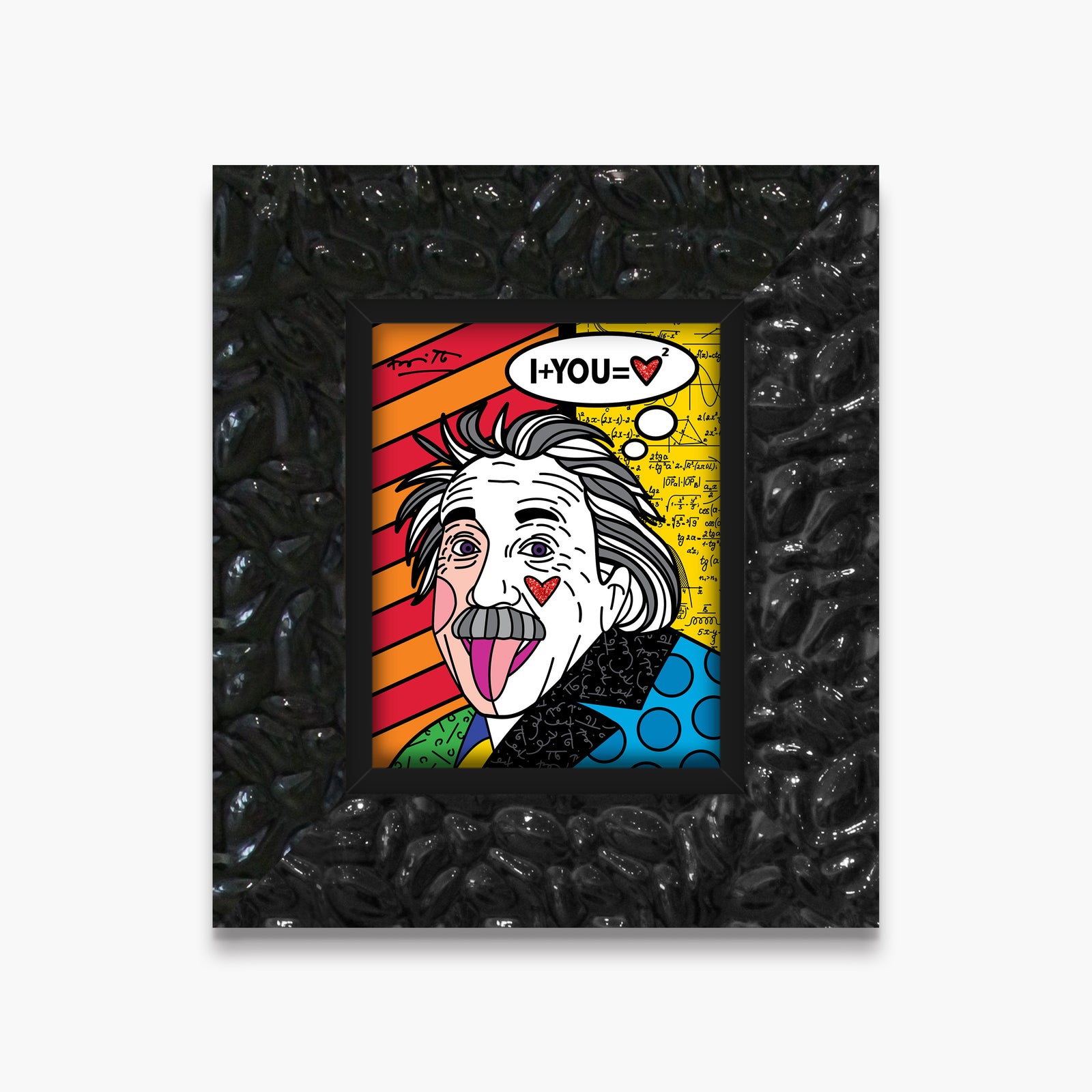Romero Britto formula of love limited edition colorful pop art design