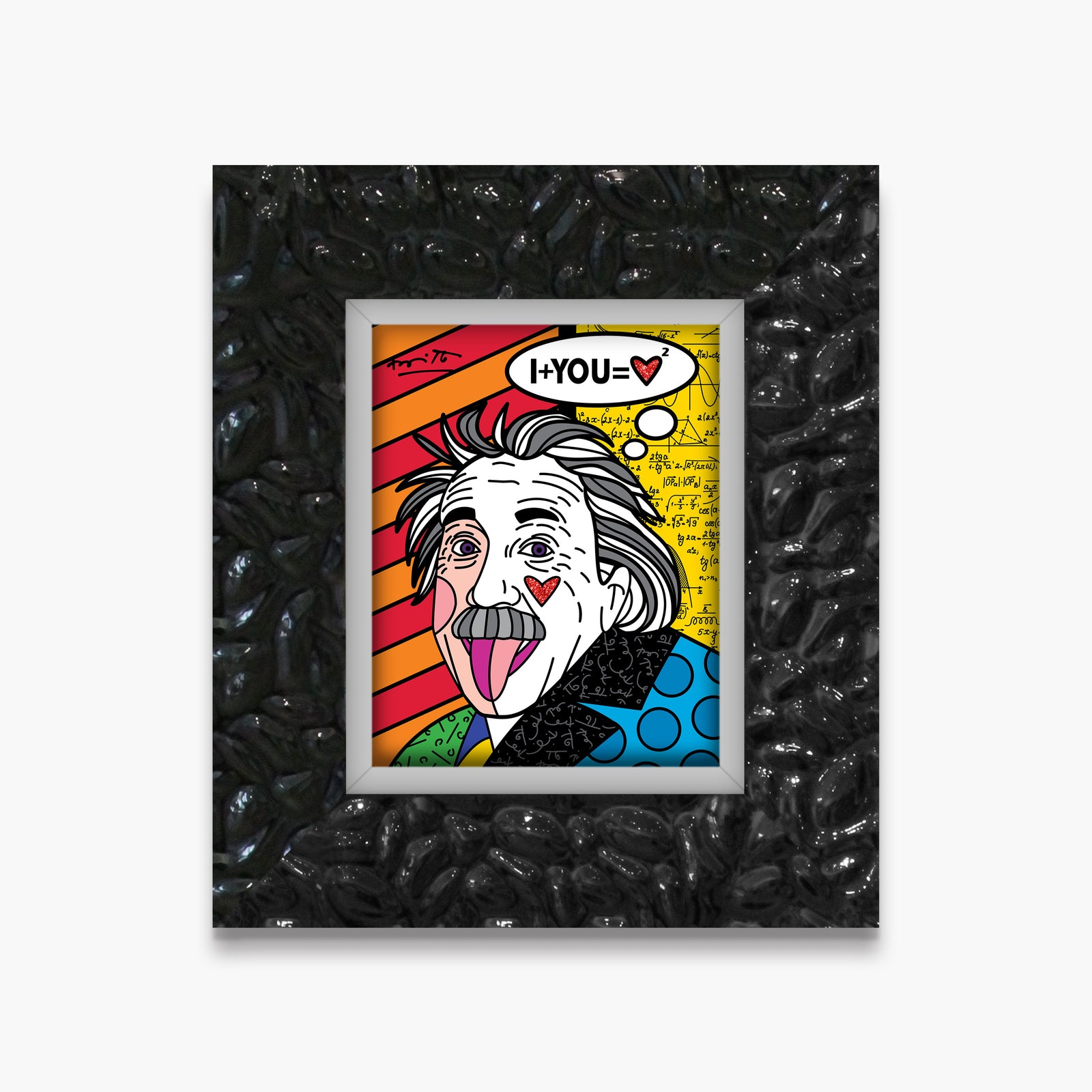 modern pop art formula of love limited edition vibrant home decor
