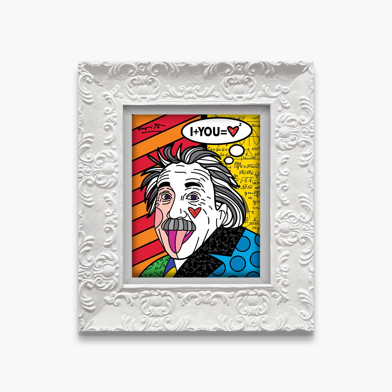 formula of love limited edition artistic colorful design collectible