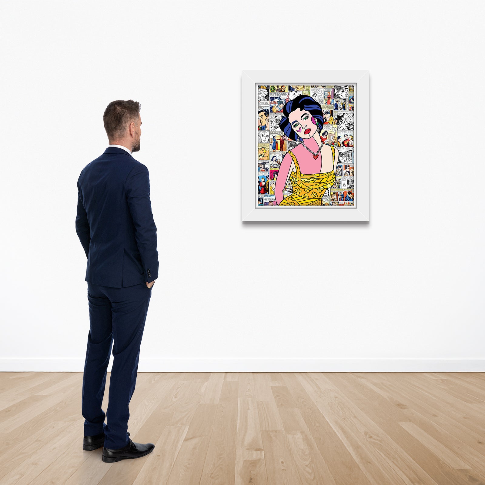 modern pop art liz taylor limited edition print vibrant home decor