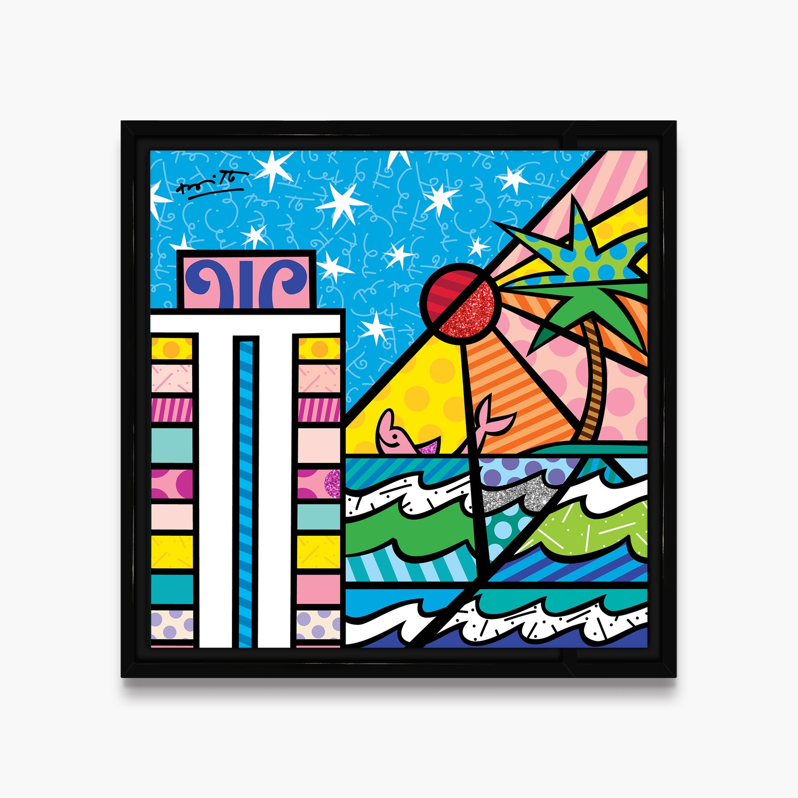 Deco Sunrise - Limited Edition Print