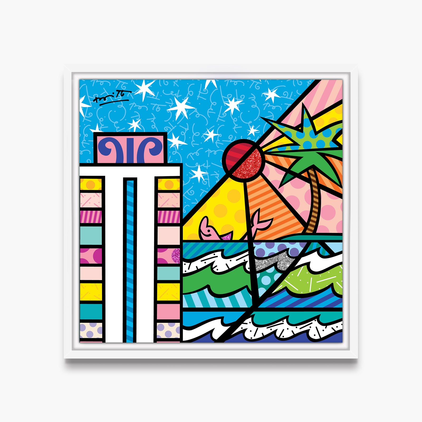 Deco Sunrise - Limited Edition Print