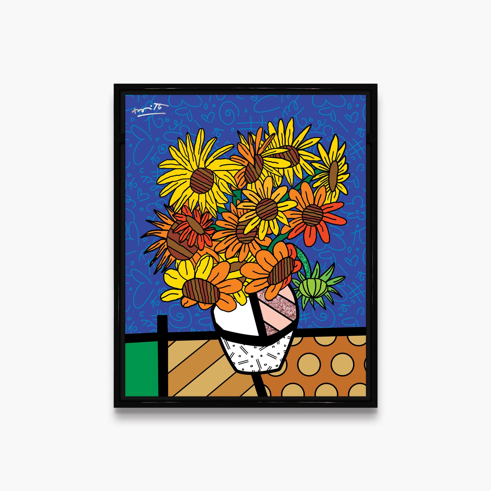 Golden Sunflowers - Limited Edition Print