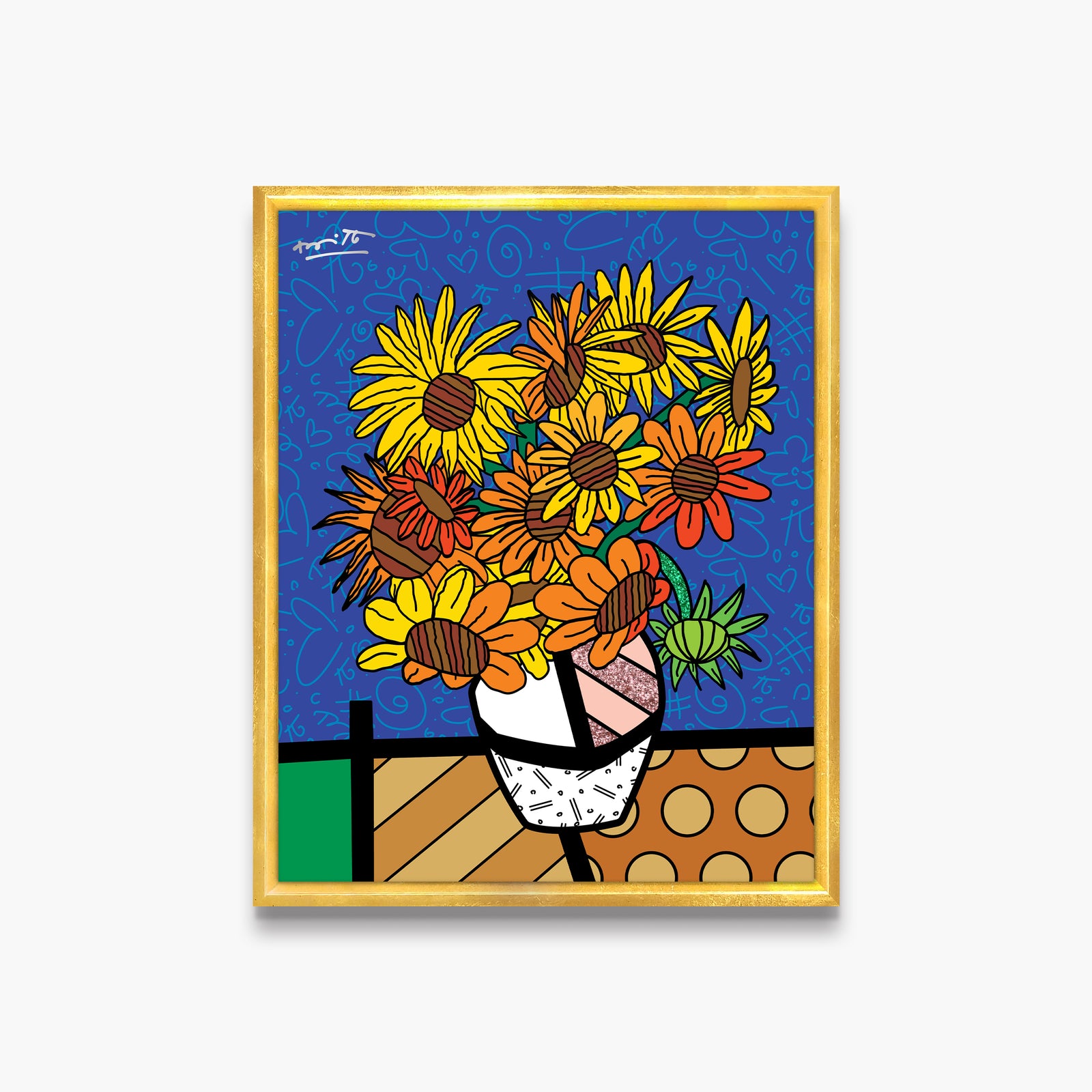 Golden Sunflowers - Limited Edition Print