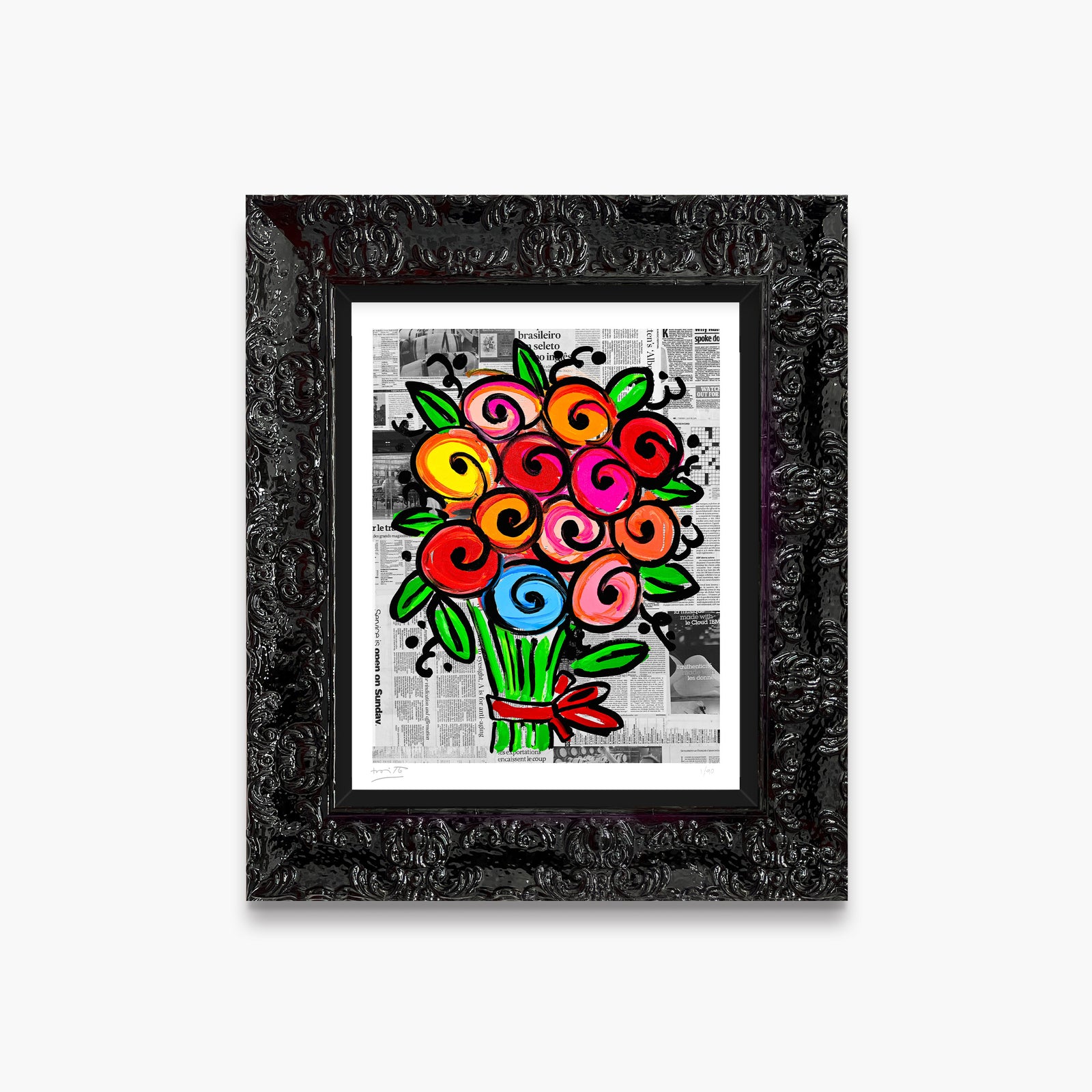 madelines flowers limited edition print colorful decorative collectible gift idea