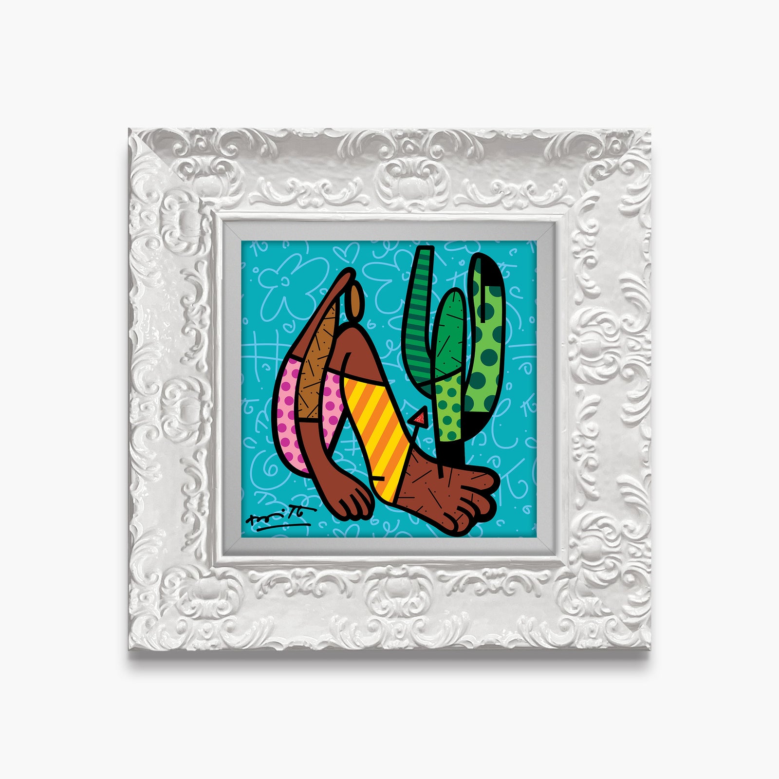 modernism limited edition print artistic colorful design collectible